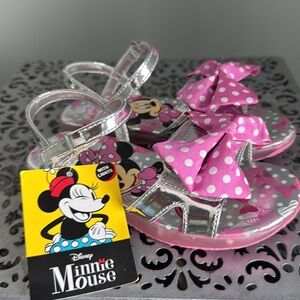 NIB Disney Minnie light-up sandals